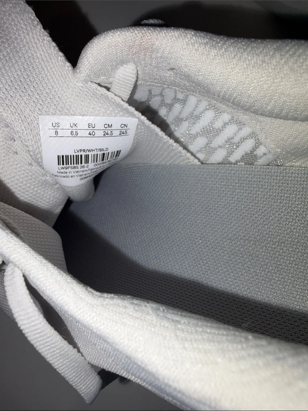 Lululemon Split Shift Running Shoe LightVapor/White/Silver Drop Women’s Size 8